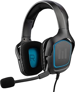 GX20 Cascos gamer compatibles con PS5, PS4, Xbox, Switch, PC y Mac | Headset gaming: auriculares ergonómicos con sonido estéreo y micrófono | Cable 1,5 metros con entrada minijack de 3.5mm
