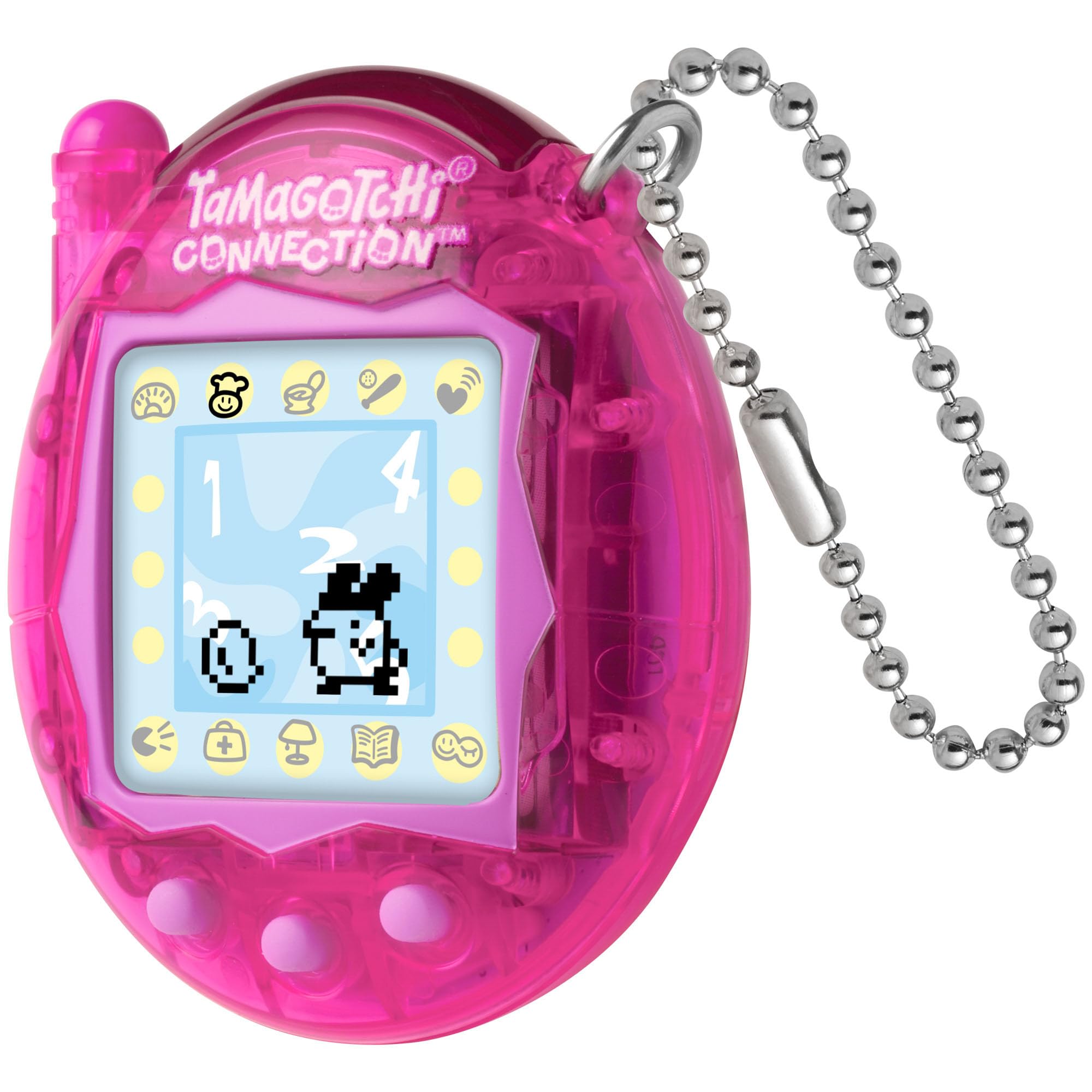 TAMAGOTCHI Bandai Electronic Pet Toy Digital Translucent Pink