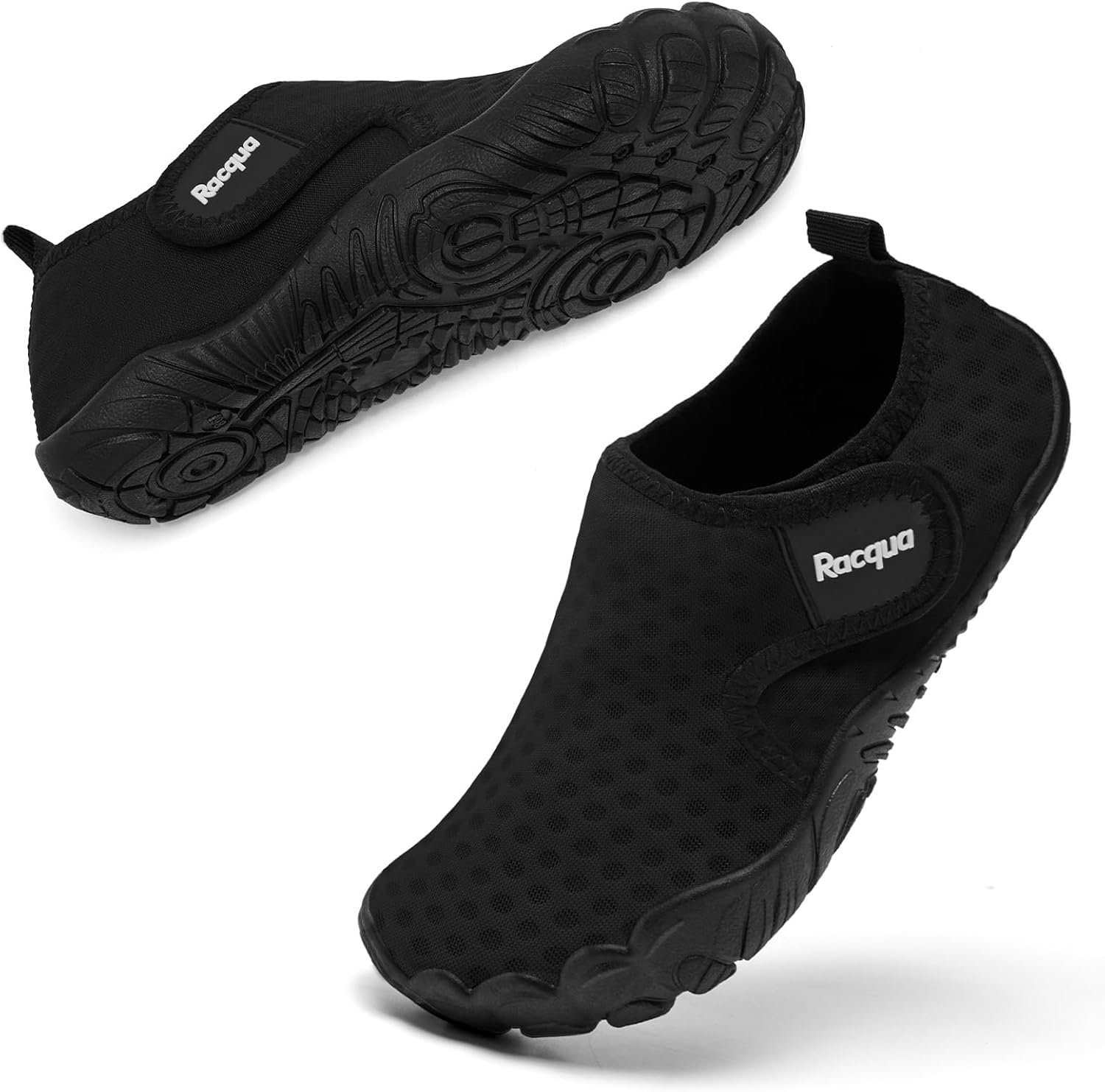 Racqua Kids Water Shoes Girls Boys Quick Dry Beach Barefoot Swim Aqua (Little Kid/Big Kid) - Image 4