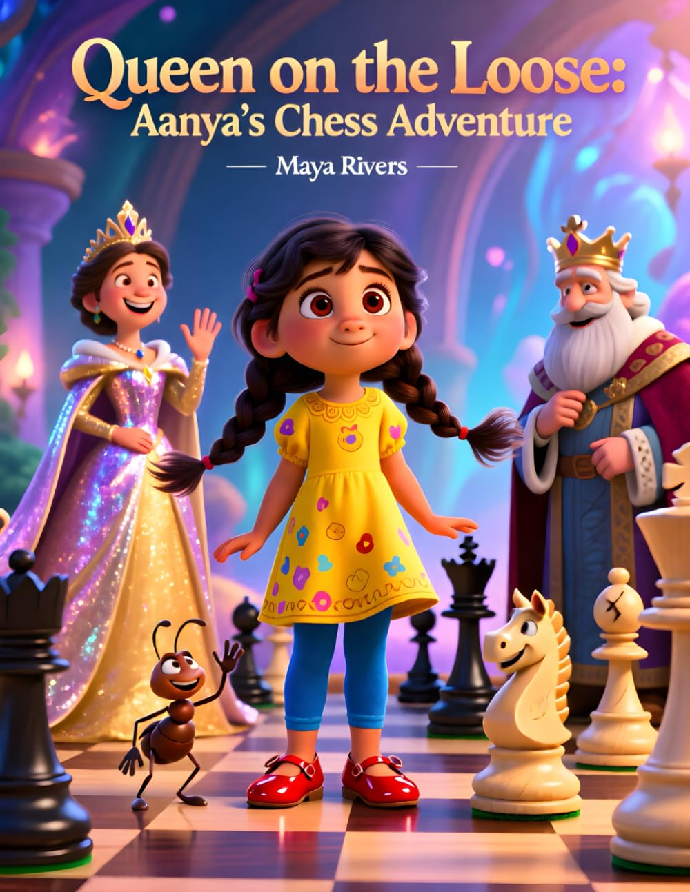 Queen on the Loose: Aanya’s Chess Adventure: A Gentle Chess Story for Kids About Patience and Learning