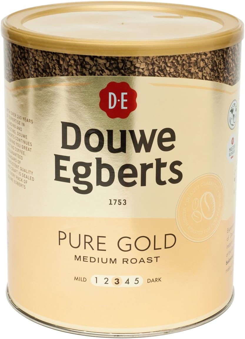 Douwe Egberts Pure Gold Instant Coffee for 470 Cups 750g Ref 257750