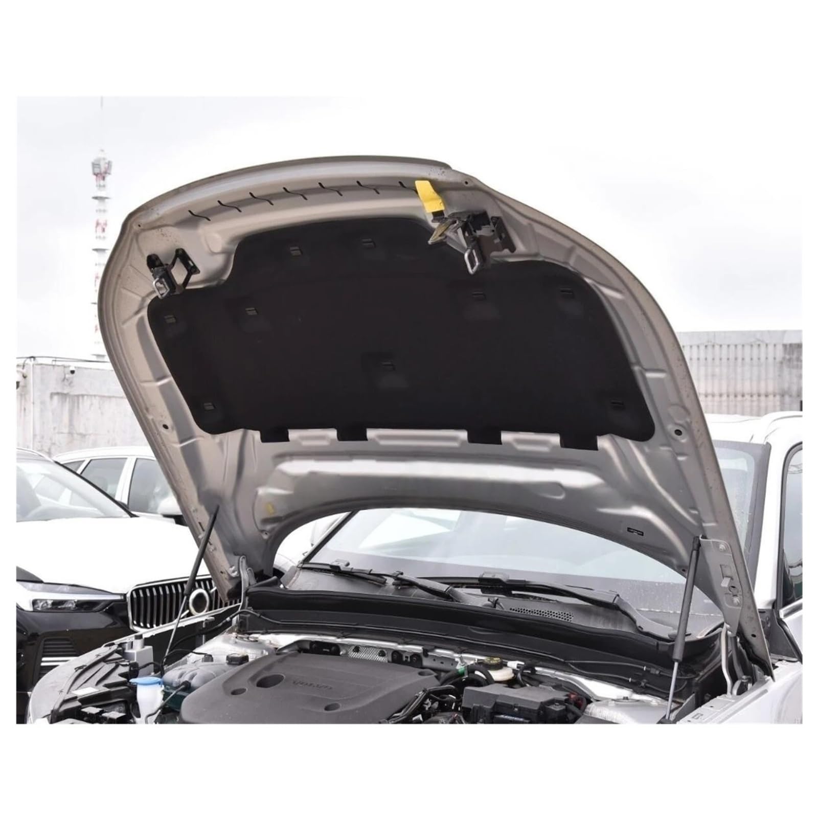 Compatibile Per Volvo XC40 2020-2025 Isolamento Termico Cotone Isolamento Acustico Cotone Isolamento termico Pad Modificato