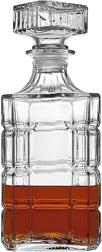 Miniatura 5 de Decantador de whisky para licor escocés Bourbon o vino - 25.4fl oz