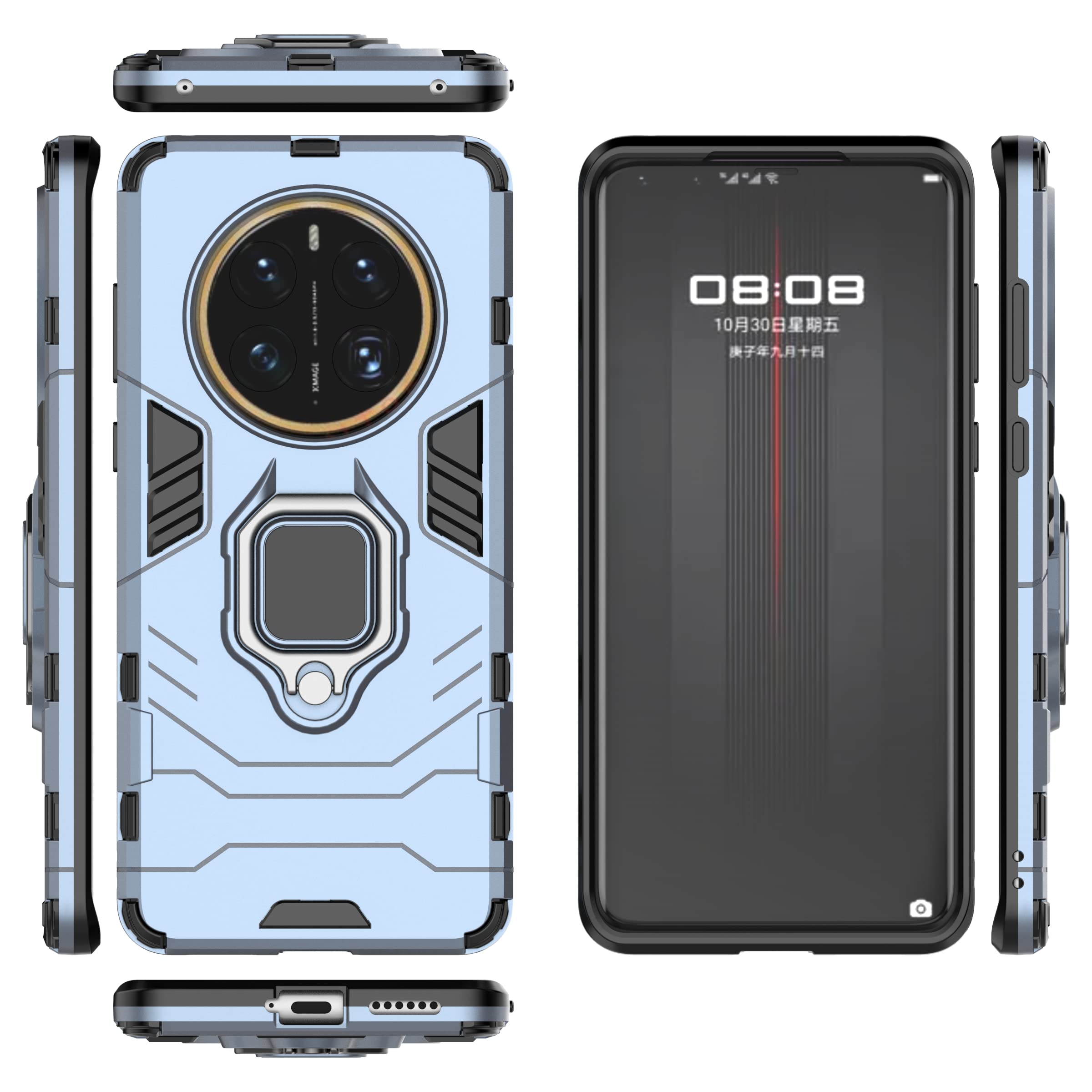 RanTuo Cover per Huawei Mate 50 PRO Etui Custodia, con