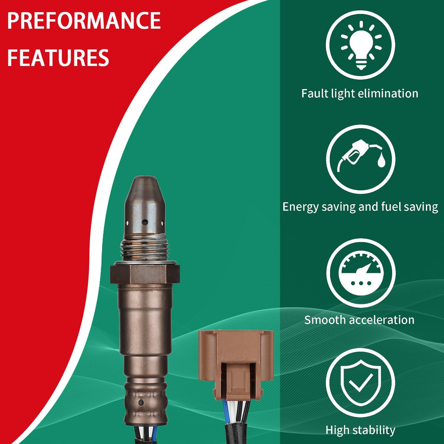 234-9135 Upstream O2 Oxygen Sensor Heated Air Fuel Ratio Compatible with Nissan Altima Frontier Xterra Quest Infiniti G37 M37 for 22693-1MR0A 22693-3RC0A 22693-1JA0A
