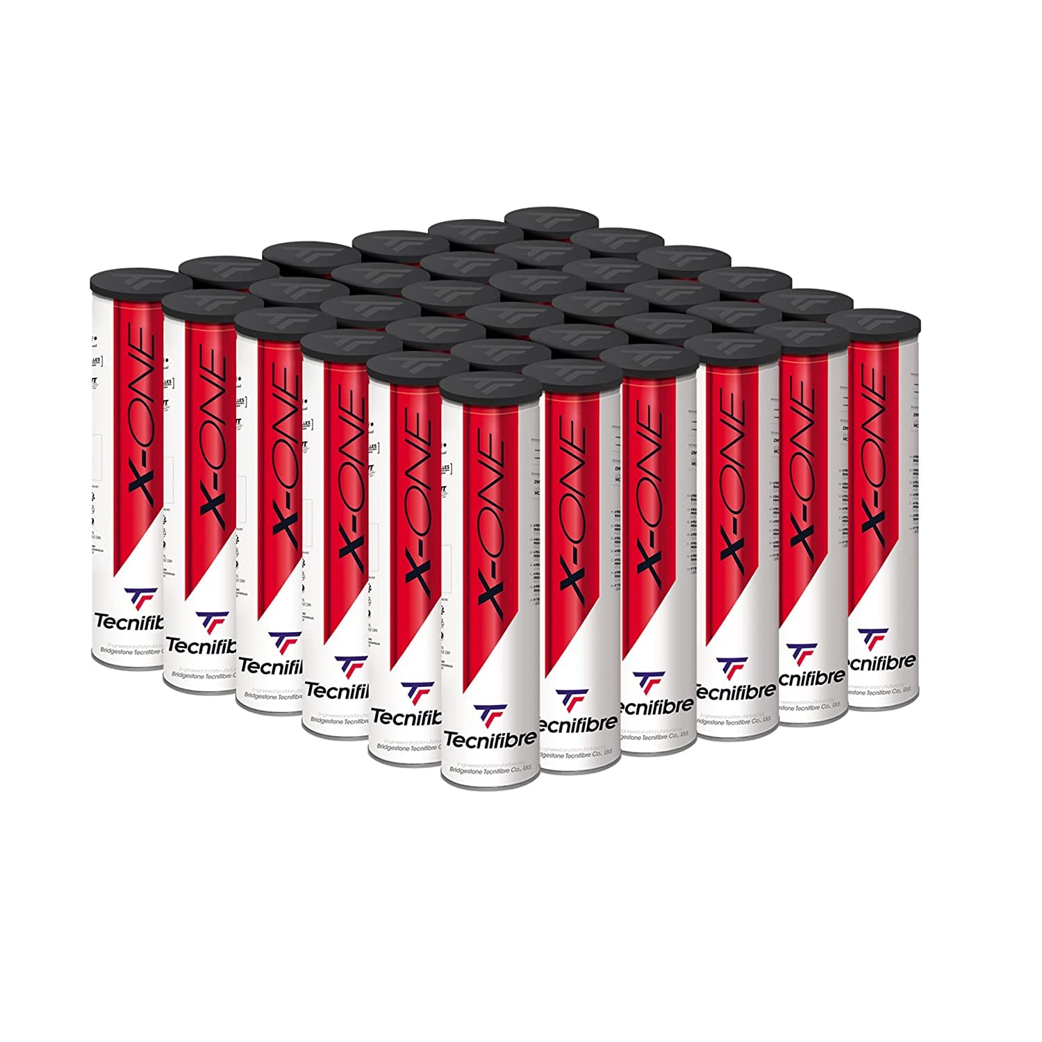 Cajon De 36 Botes De 4 Bolas Tecnifibre X-One 60xone364n