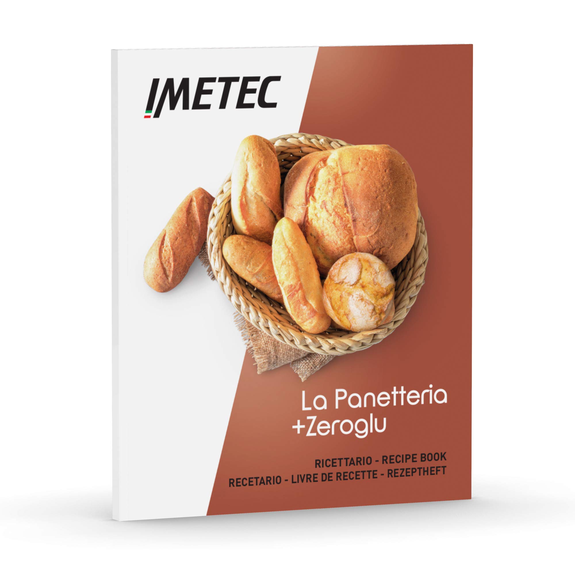Imetec La Panetteria Plus Zero Glu Machine à Pain 20 Programmes Automatiques Marron