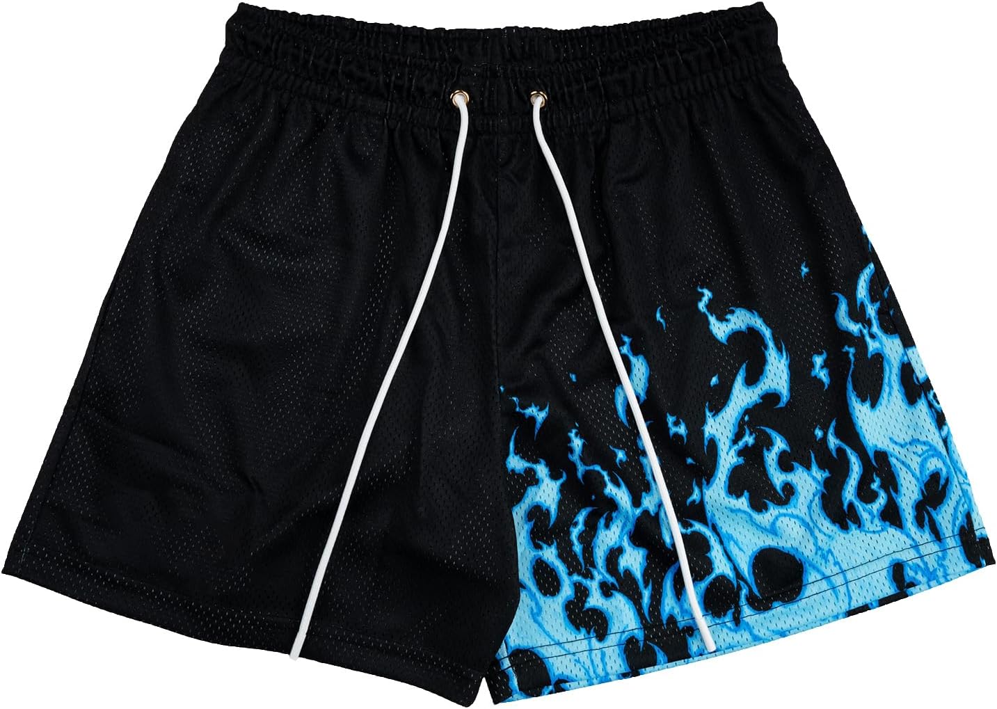 DIOTSR Mens Graphic Shorts Cool Streetwear Basketball Shorts Athletic Running Shorts Drawstring Waist