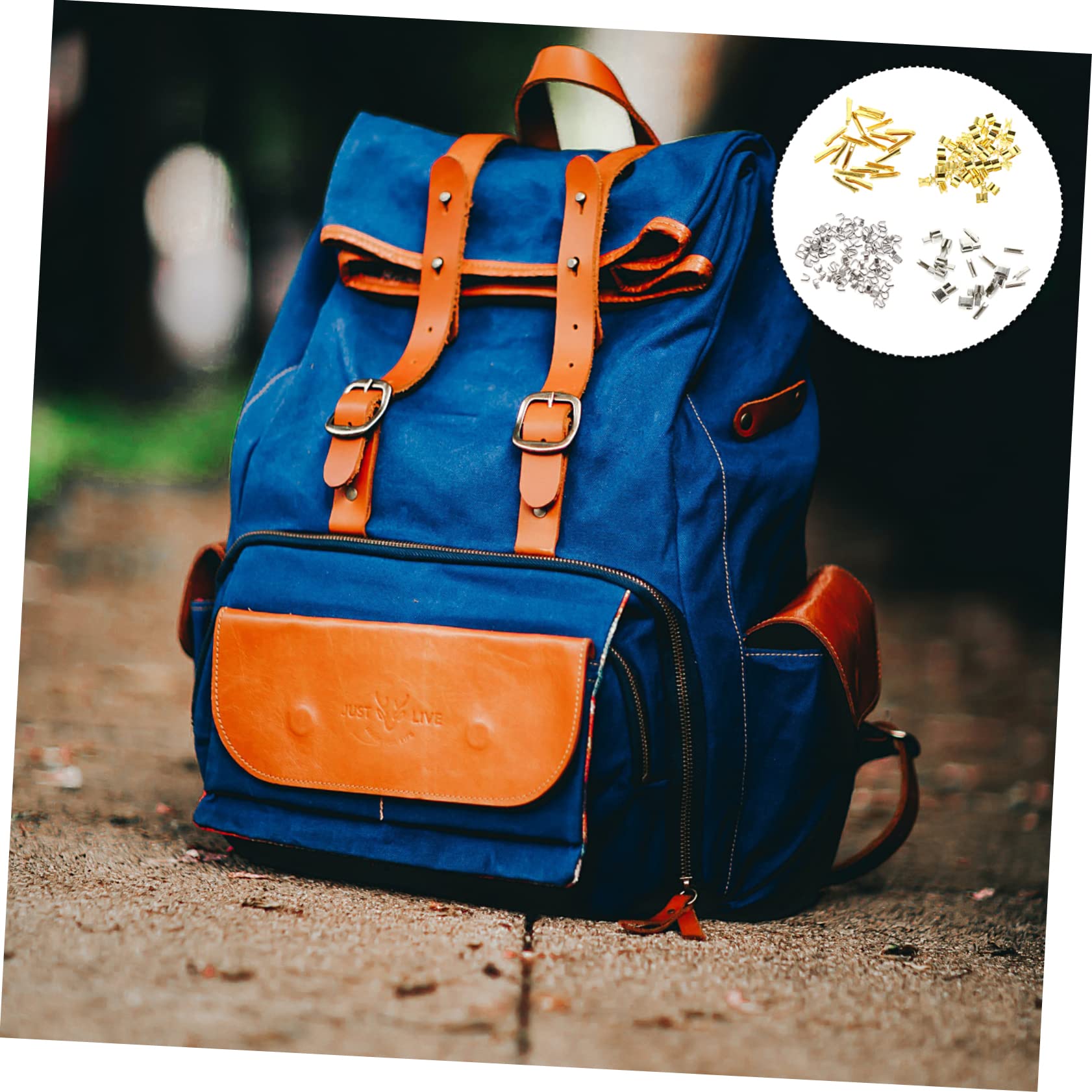 NUOBESTY 3juegos Kit De Reemplazo De Cremalleras Accesorios Para Reparación De Ropa y Bolsas Incluye Paradas De Cremallera y Pinas De Inserción Para Mochilas Abrigos y Equipaje