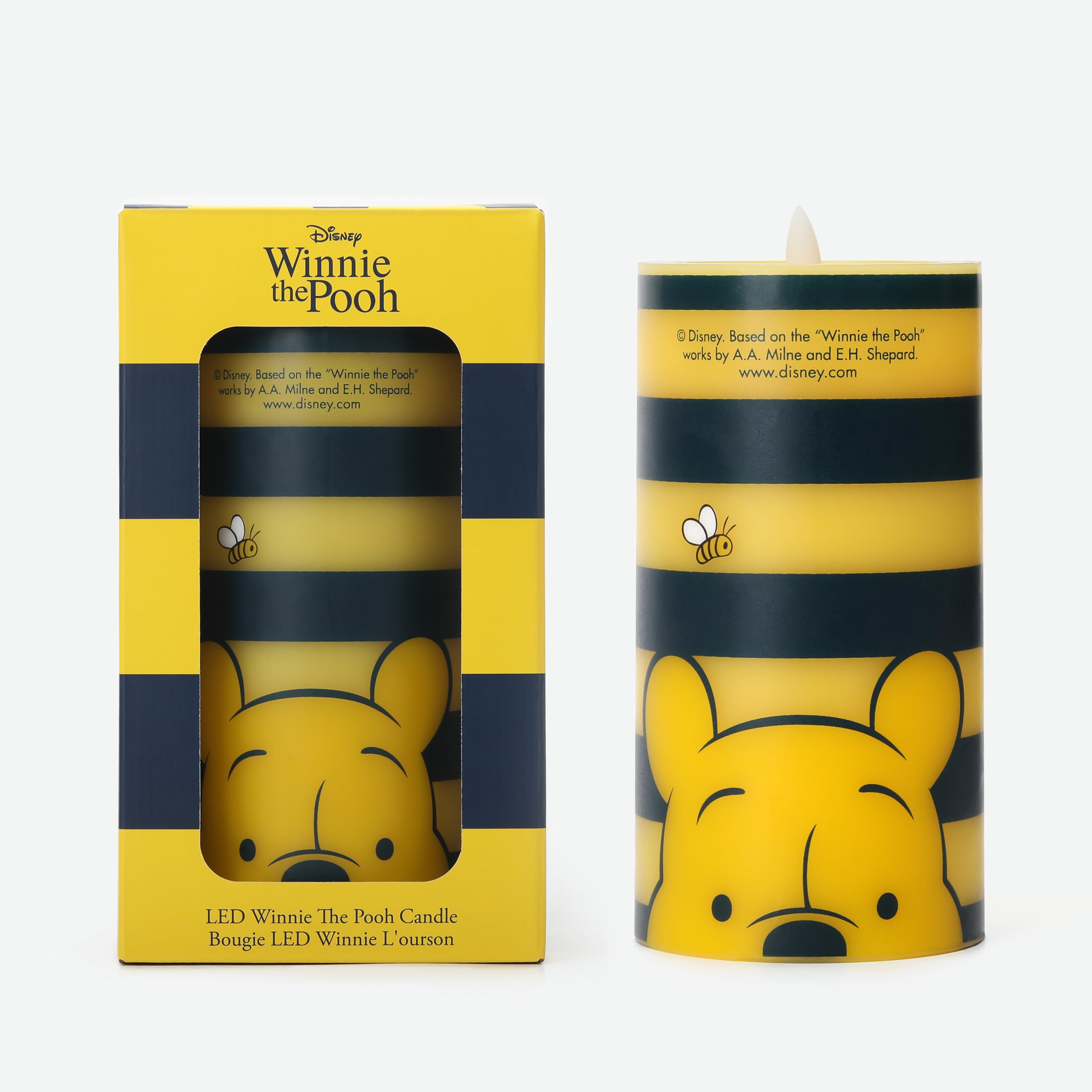 Walt Disney - Winnie the Pooh LED Candle - Medium - Yellow