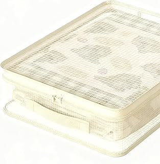 Générique Organisateur De Rangement Draps - Sac Empilable Pliable Économiseur D'Espace - Stockage Pour Couvertures,Pour Dortoir Chambre À Coucher Maison Housses De Couette Couverture Pull Vêtements