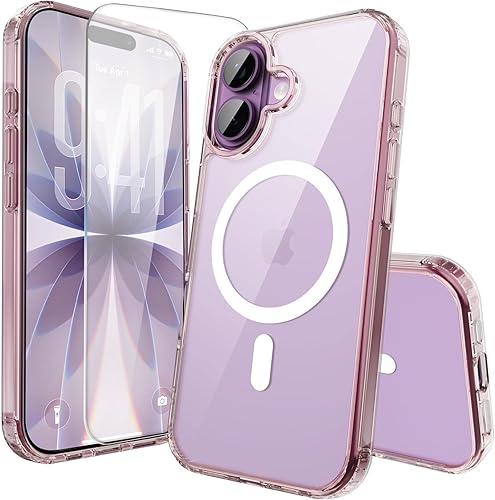 EUMADOVE Classic Hybrid Magnetic iPhone 17 Case Phone Case Cover, Screen Protect