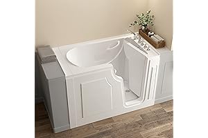 FerdY Floridian 56"" Walk-in Bathtub