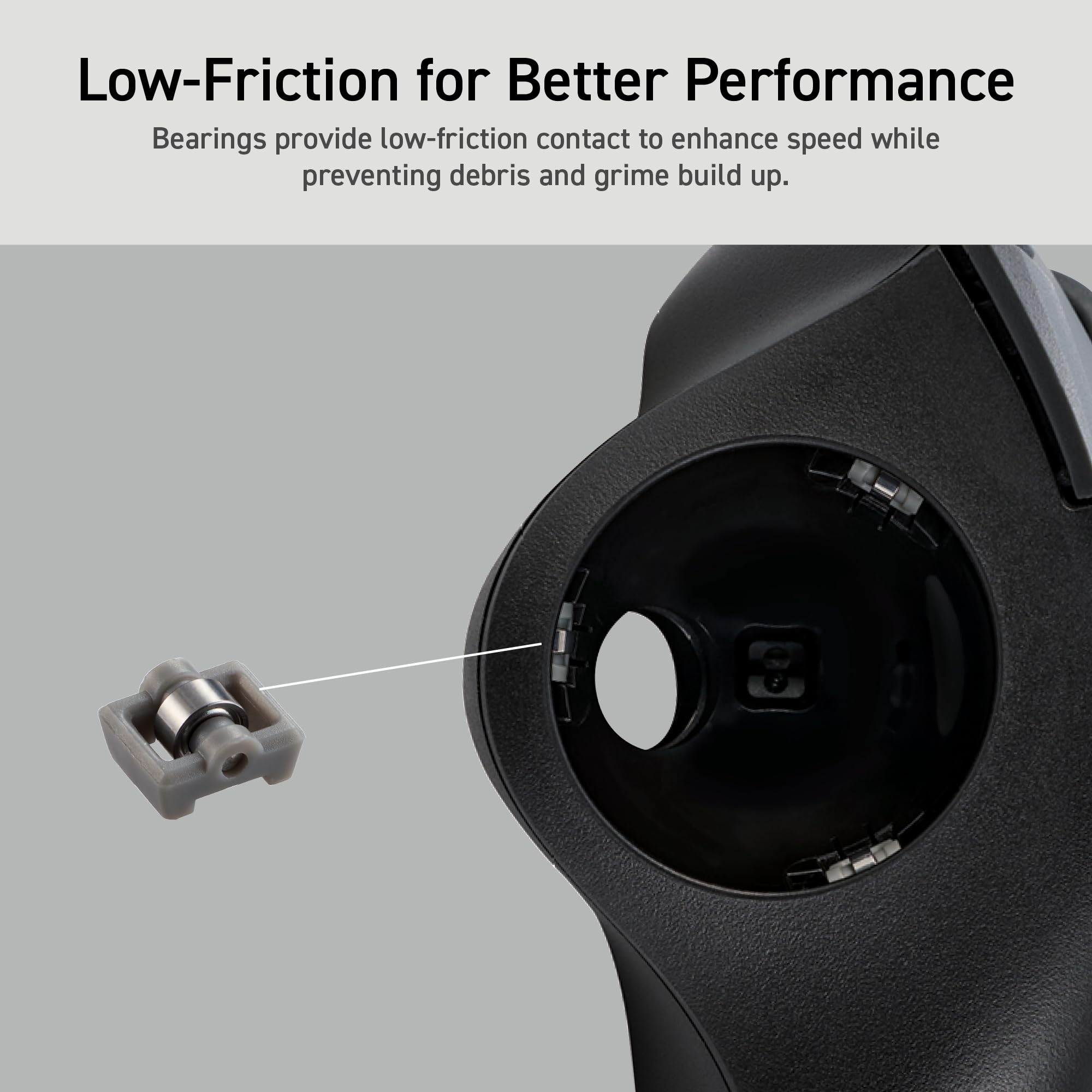 Elecom ist - Ratón Trackball inalámbrico, Bluetooth, diseño ergonómico, rodamiento de Bolas, PC/portátil, Windows 11/MacOS, iPadOS/Android, Negro M-IT11BRBK