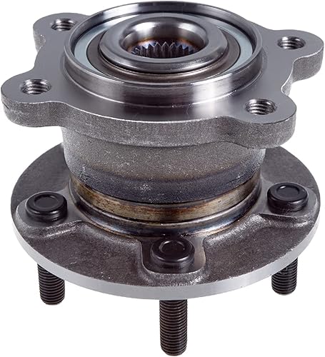 AUQDD 512500 (para vehículo AWD) Buje de rueda trasera y conjunto de rodamiento compatible con Fo-rd Escape 2013-2018Lin-coln MKC 2015-2019 (17-18