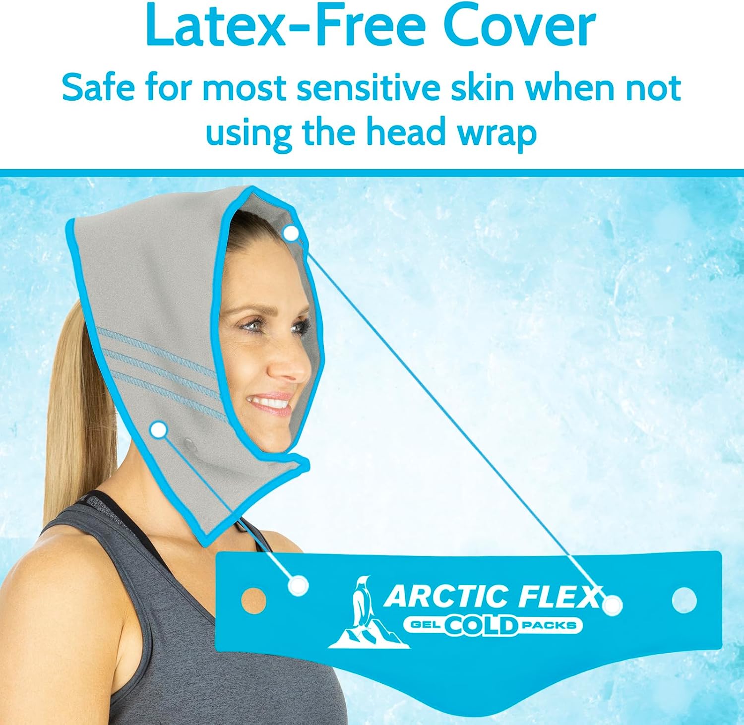 Arctic Flex Gel Pack Latex-Free Cover