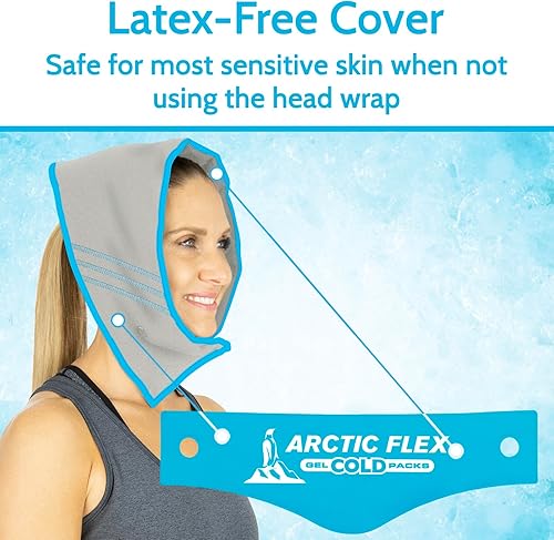 Miniatura 6 de Arctic Flex Paquetes de repuesto de gel – Paquetes de hielo de gel reutilizables para la cabeza – Bolsa de hielo de gel caliente y frío para