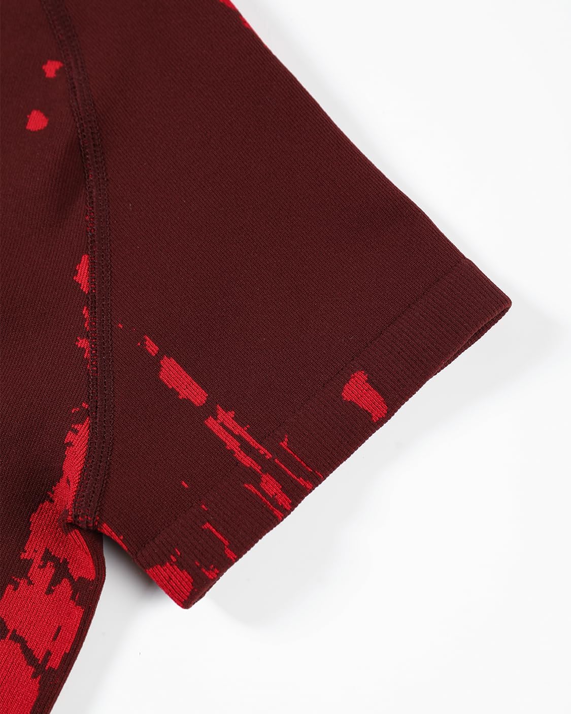 AUROLA Serpent Snake Seamless Workout T-Shirts for Women,Short Sleeve Crop Top Gym Yoga Athletic Shirts Tee - Image 5