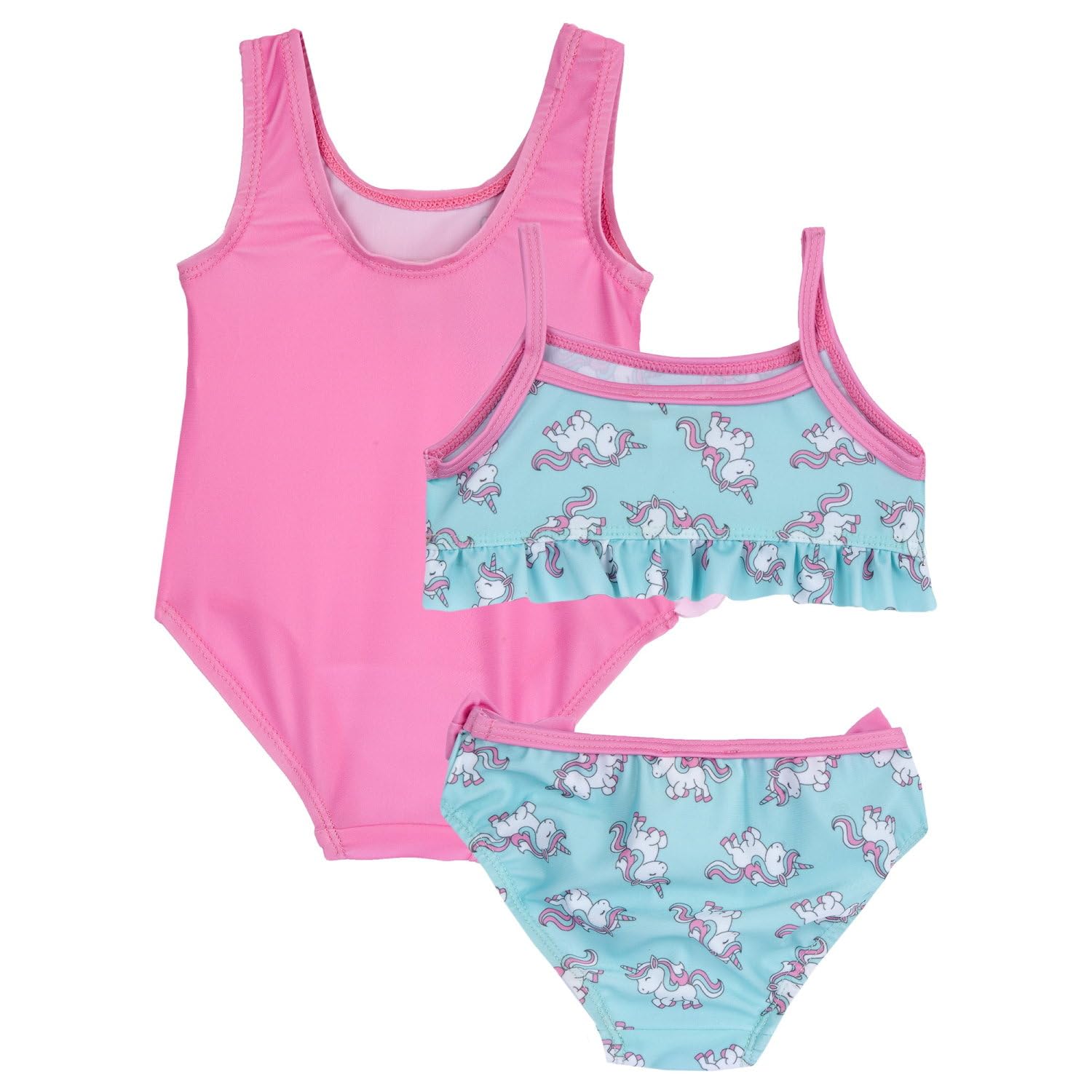 Chicco, Traje de Baño de Dos Piezas para Niña, Conjunto de 2 Bikinis, Cómodos y Versátiles, Ideales para el Mar o la Piscina, Ropa para Bebé, Diseñado en Italia