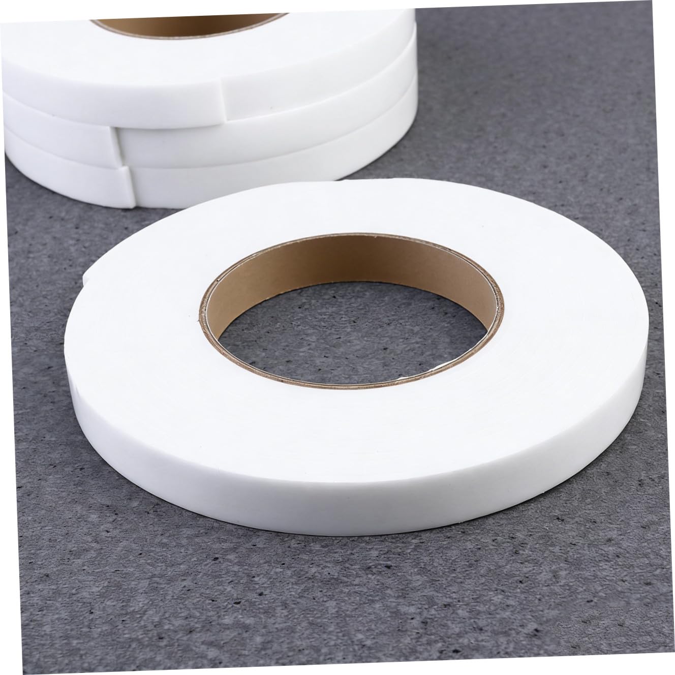8 Roll White PE Double Sided Foam Tape for Home Office