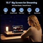 2026 tablette 10 inch Android 15 Comprimé avec clavier 30GB RAM + 64GB ROM (Élargir 1TB ) IPS Affichage du processeur Octa-Core 8000mAh WiFi BT 5.0 w Gémeaux AI, Déverrouillage du visage, écran partagé, miroir d'écran
