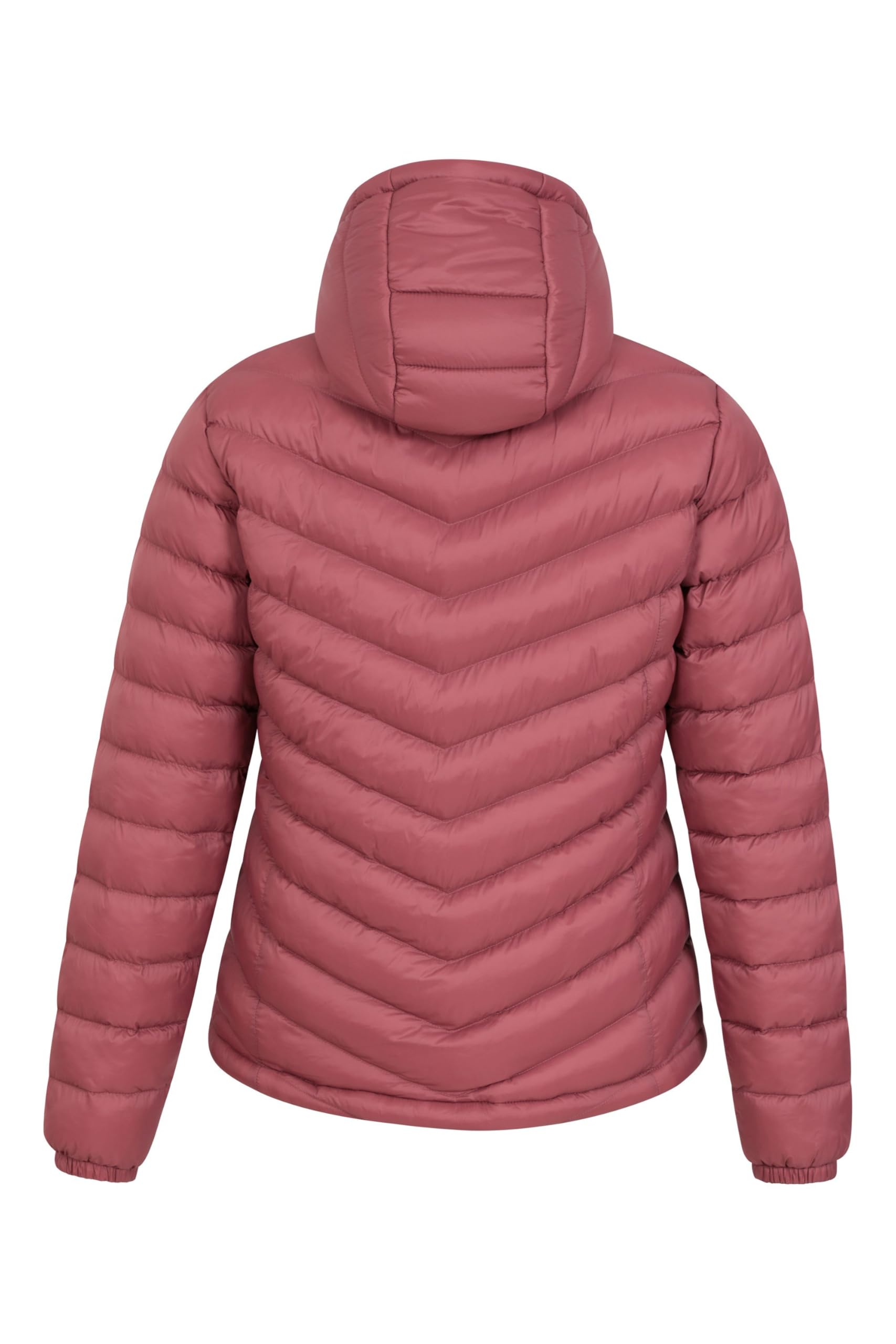 Mountain Warehouse Seasons Womens Padded Jacket - Water Resistant Coat, Puffer Jacket, Front Pockets, Adjustable Elastic Cuffs & Hood - For Spring Summer, Outdoors — view 5