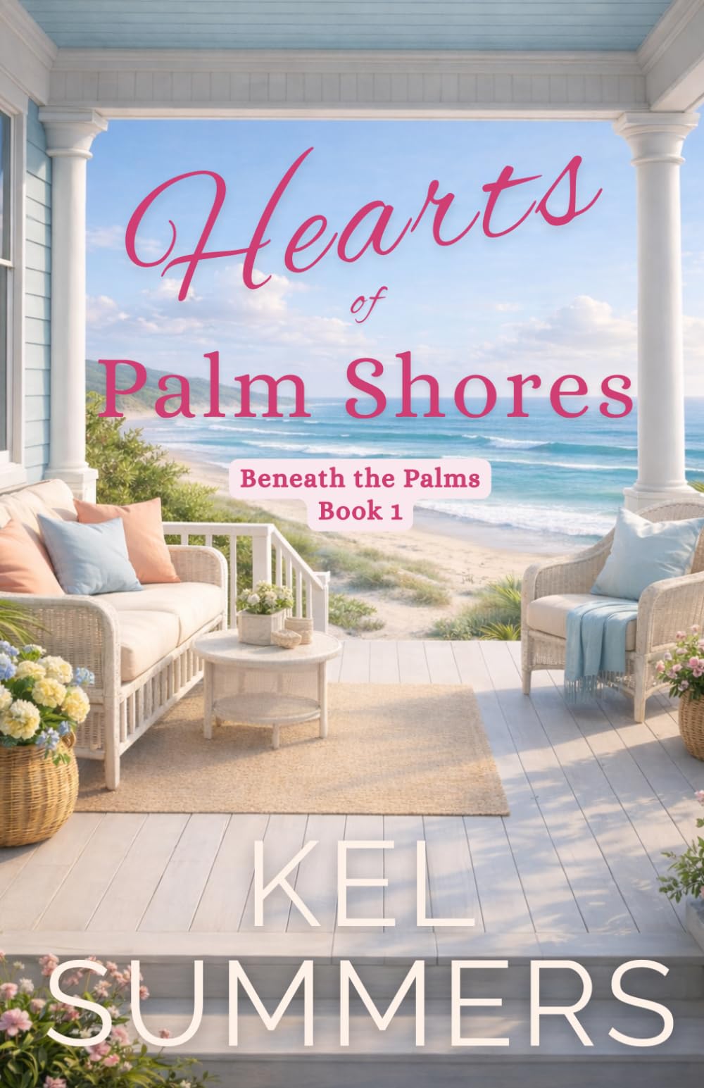 Hearts of Palm Shores-Book 1: An Inspirational, Women's Fiction, Sweet, Beach Romance of Second Chances and New Beginnings (Beneath the Palms)