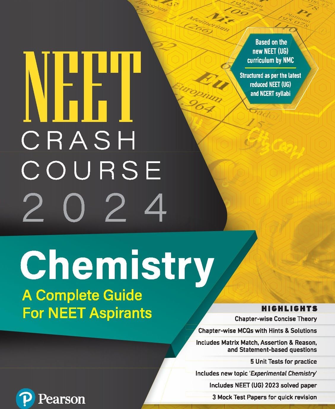 NEET Crash Course 2024 - Chemistry (A Complete Guide For NEET Aspirants) by Pearson