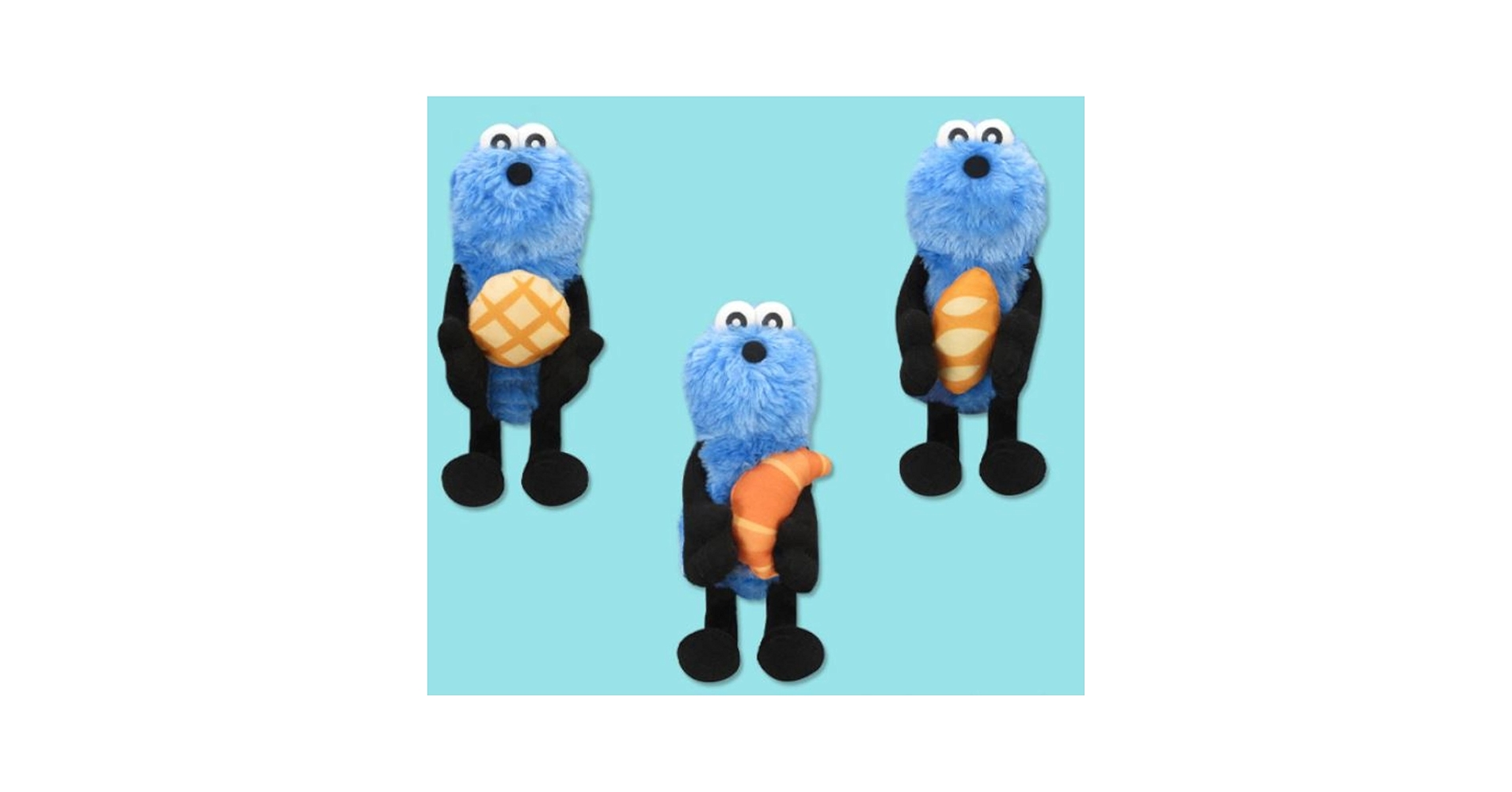 Amazon.co.jp: パペットスンスン パンぬいぐるみ 全3種（A