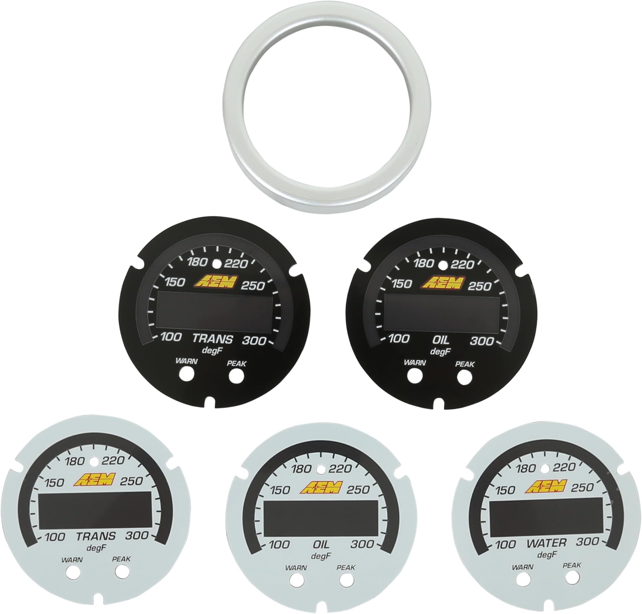 AEM 30-0302-ACC X-Series Temperature Gauge, White