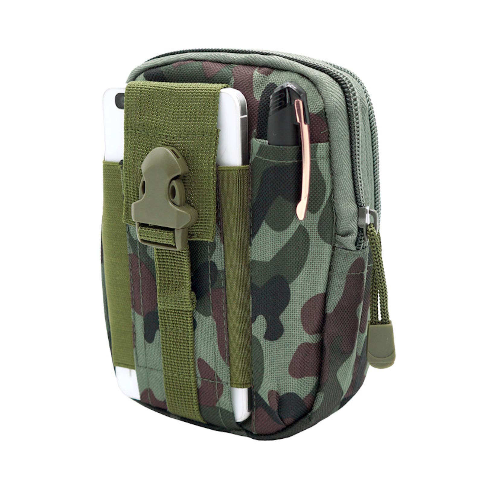 Pochette Téléphone Tactique MOLLE Découpe Laser