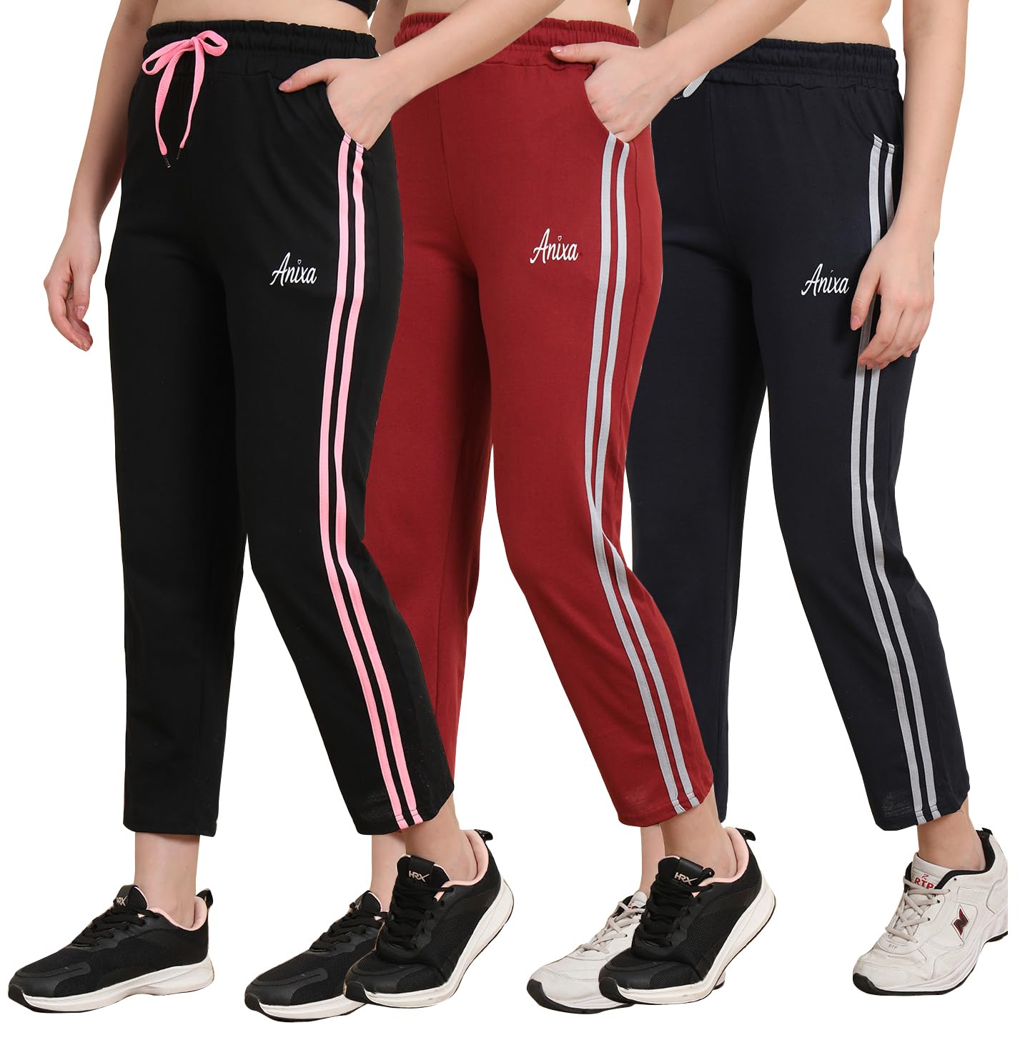 Cotton Women Casual Style Pajama Bottom Wear (Pack of 3)-image-28