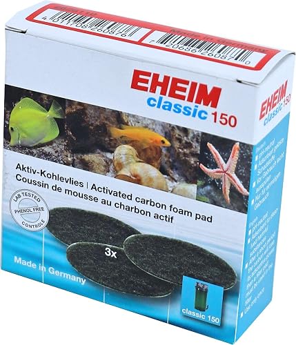 Eheim 2211 carbón Set de 3 esponjas para Acuario