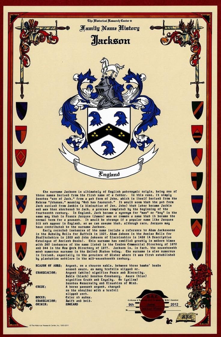 De Beukelaer Coat of Arms, Family Crest and Name History - Celebration Scroll 11x17 Portrait - Belgium Origin