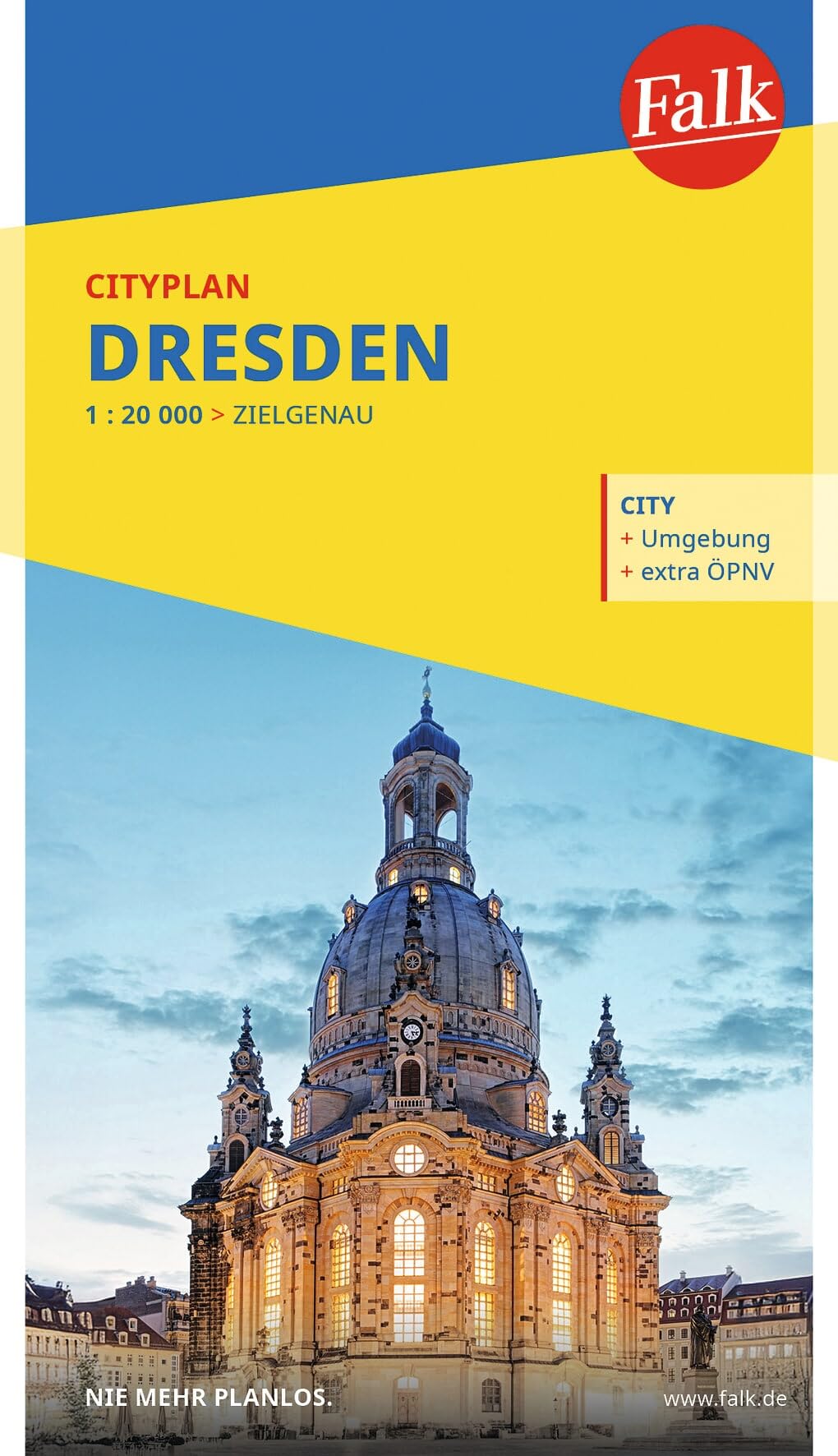 Falk Cityplan Dresden 1:20.000