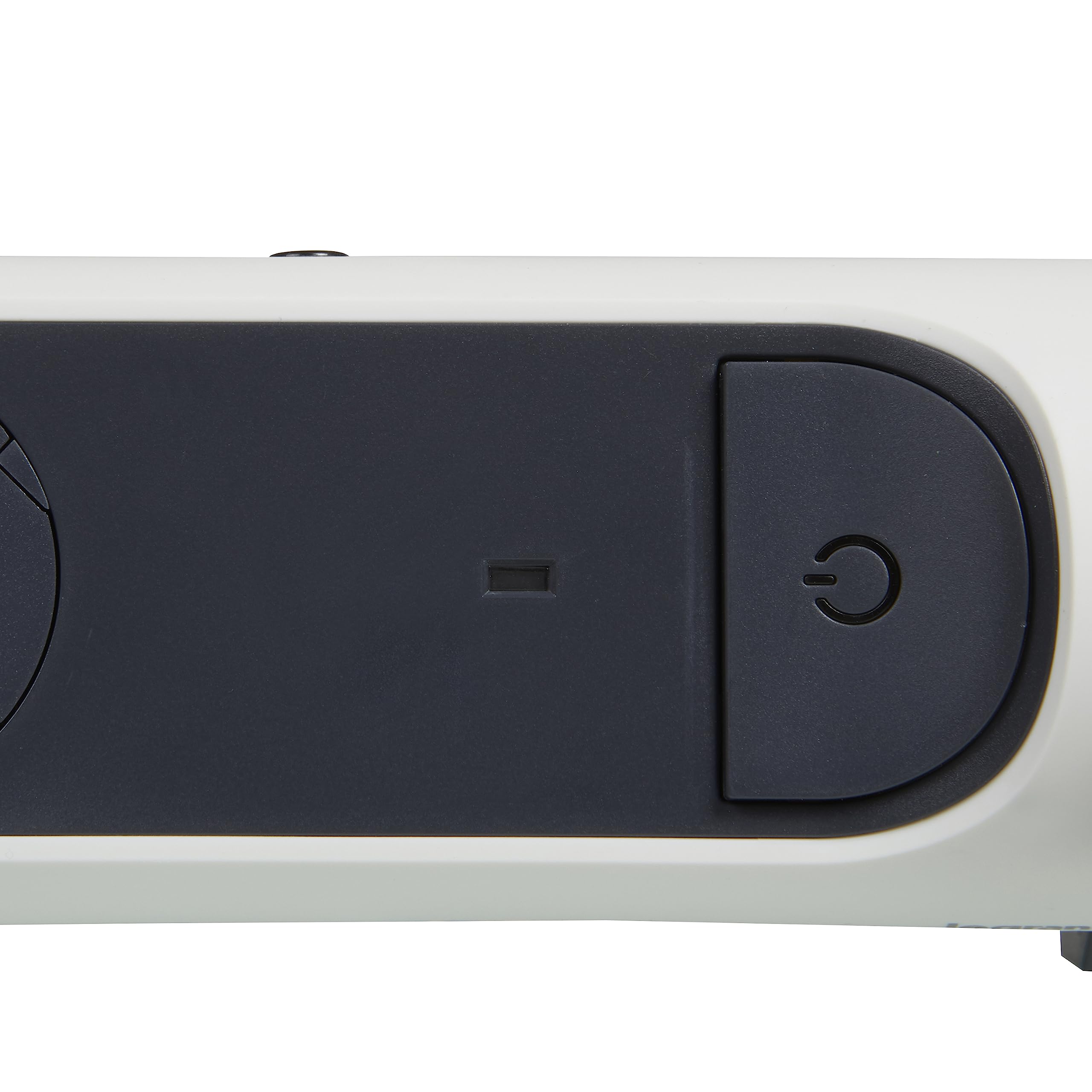 LEGRAND Regleta de enchufes con protección contra sobrecalentamiento reiniciable, con Interruptor, Base múltiple con 6 Tomas de Corriente, Cable de 1,5 m, Color Blanco/Gris Oscuro 694526 — view 3