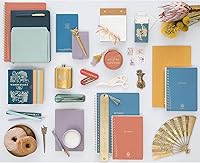 Vista 13 de DesignWorks Ink Spiral Notebook – Large 8.25" x 11.625" Planner Notebook Journal with Lined, Perforated Pages – Twin Wire Soft Cover Journal with