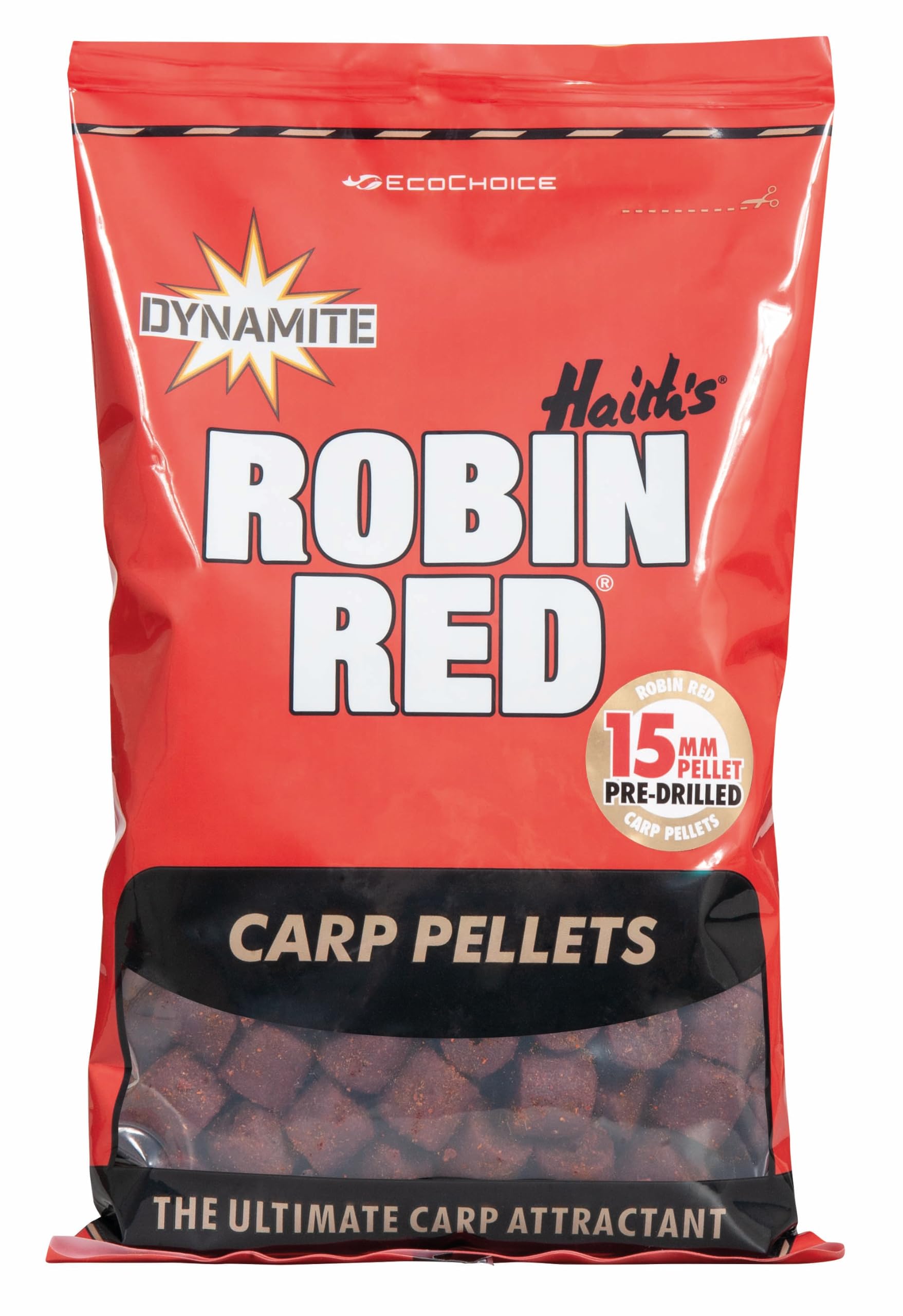 Dynamite Baits Robin Red Carp Pellets (15mm)