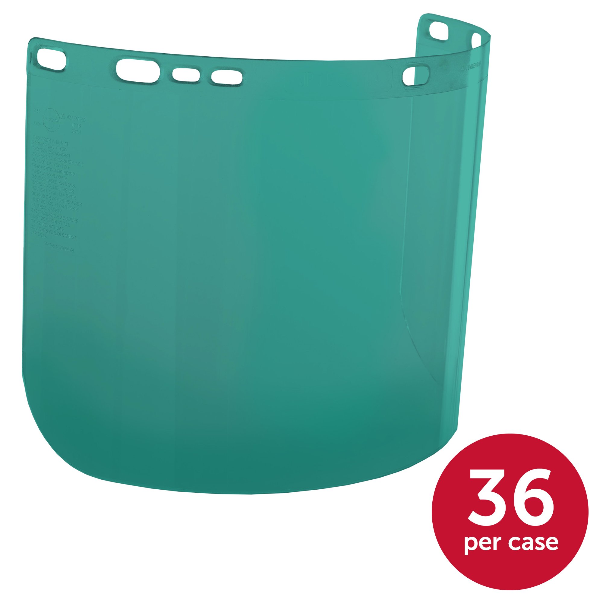 Jackson Safety Wire Face Shield Window For Headgear, Aluminum Bound Mesh, 12 Units/case