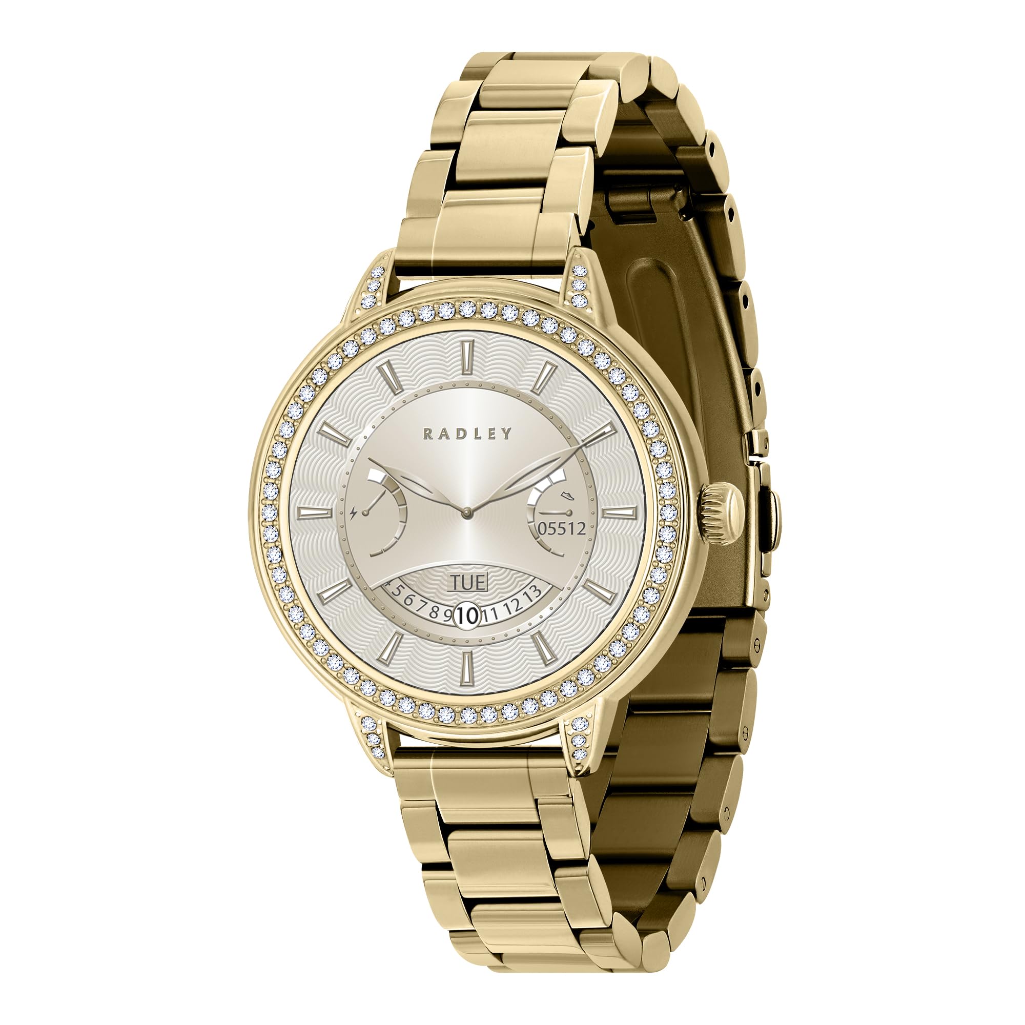 RADLEY Smart Series 33 Amoled HD Smart Watch for Women with 100+ Sports Modes, Heart Rate, Step Counter, IP68
