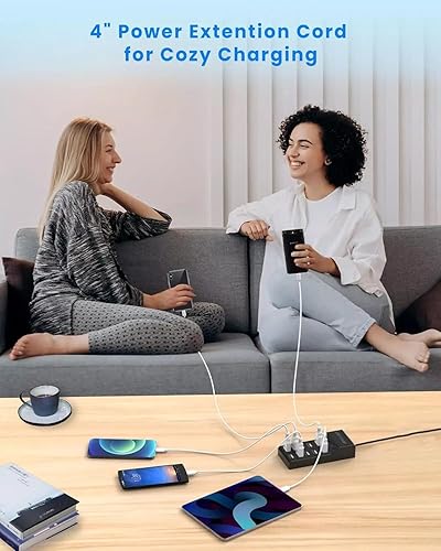 Miniatura 4 de Bloque de cargador USB de 10 puertos, estación de carga multiUSB, para iPhoneiPadSamsung Galaxy Note Tablet Android Smartphone Dispositivo