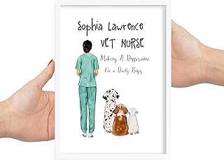 Vet Nurse Graduation Gifts, Student Vet Nurse Gift, Vet Nurse Print, Vet Nurse Presents, Student Veterinary Nurse Gifts, Personalised Veterinary Nurse Gifts for Veterinary Nurses.