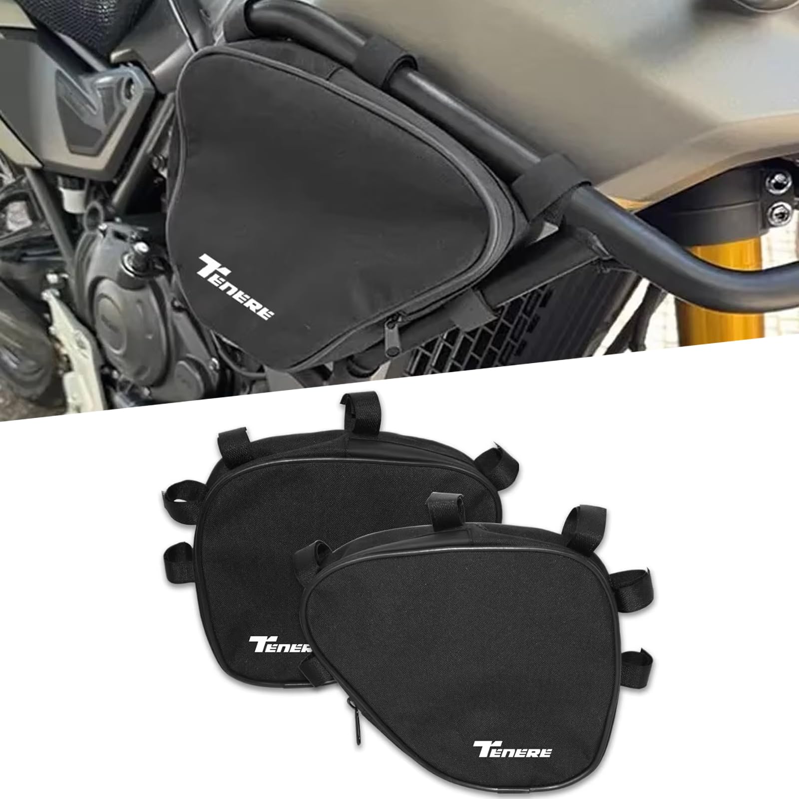 FOR Tenere 700 T7 tenere700 t700 2025 Accessori Nuova borsa protettiva per moto telaio impermeabile barra di protezione borsa porta attrezzi borsa laterale paraurti
