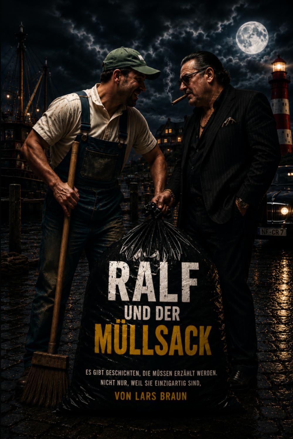 Ralf und der Müllsack: Nordsee Thriller, düsterer Krimi, psychologischer Thriller, mysteriöser Fund, Geheimnisse Dorf, dunkle Spannung, unheimliche Atmosphäre