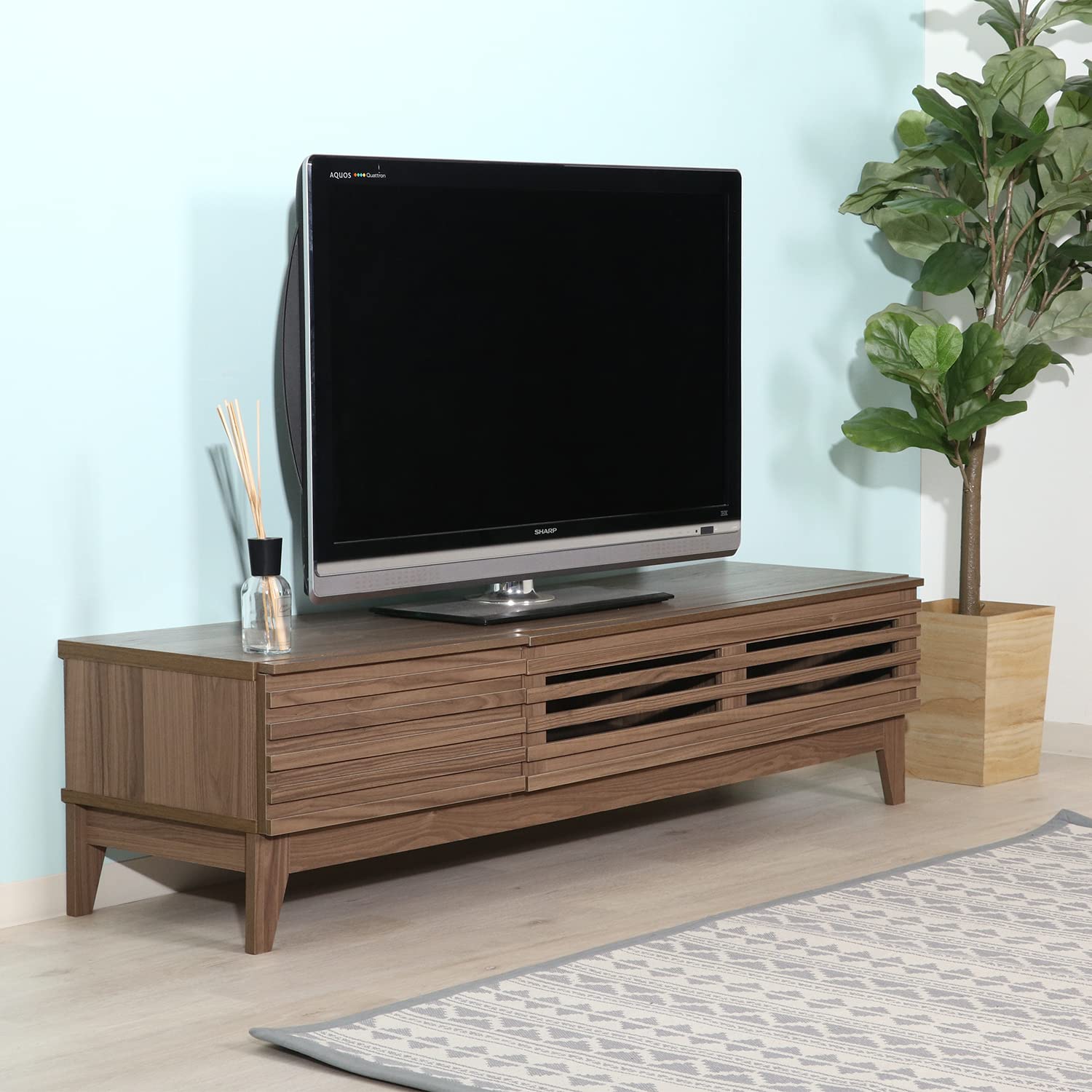 Amazon.co.jp: 不二貿易 テレビ台テレビボード 50インチ推奨 幅150 