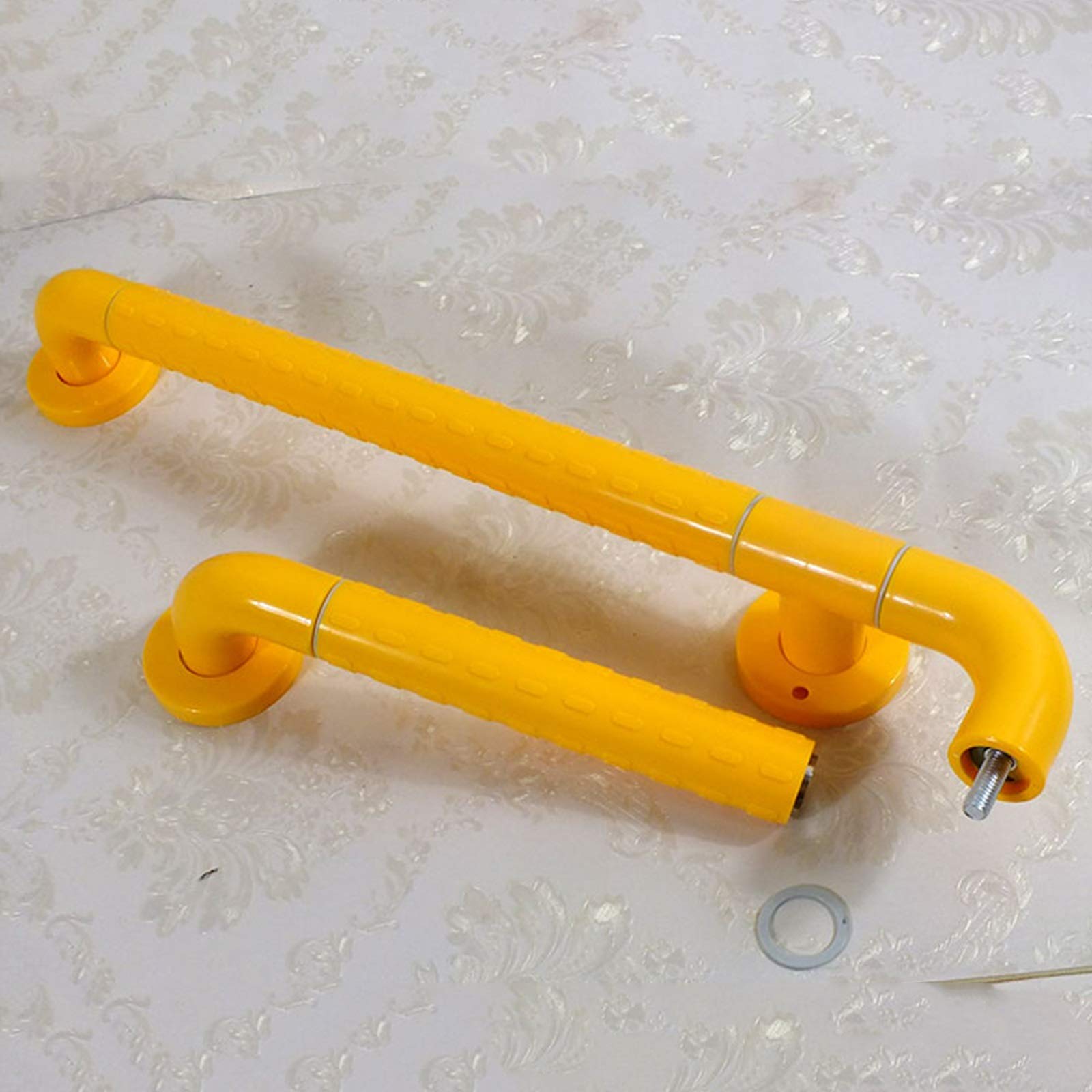 XXIOJUN Manubrio Per Il Bagno， Tubo Esterno In Nylon Antistatico Antiscivolo E Resistente All'usura Con Cerchio Luminoso Per Il Bagno Disabile Ferito O Aiuto Per La Sicurezza Del Bagno Post-operatorio