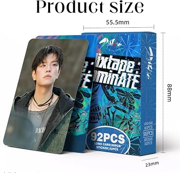 60 pcs Stray kiids Photocards, 32 pcs Stay Kids Stickers, SKZ Cards