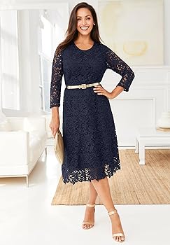 【正規品】acka lace flare dress size2 lace flare dress – Acka online store