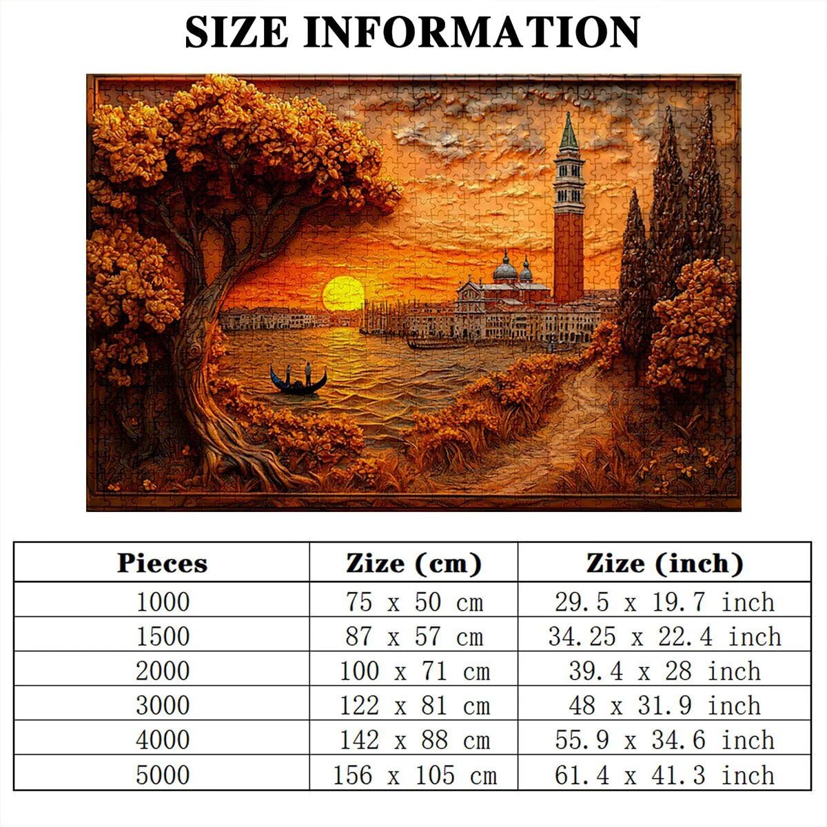Puzzle 5000 elementów, krajobraz, zachód słońca, 5000 elementów, drewniane puzzle dla dorosłych, trudna łamigłówka, gra logiczna dla całej rodziny, dekoracja pokoju, prezenty dla kobiet P-32