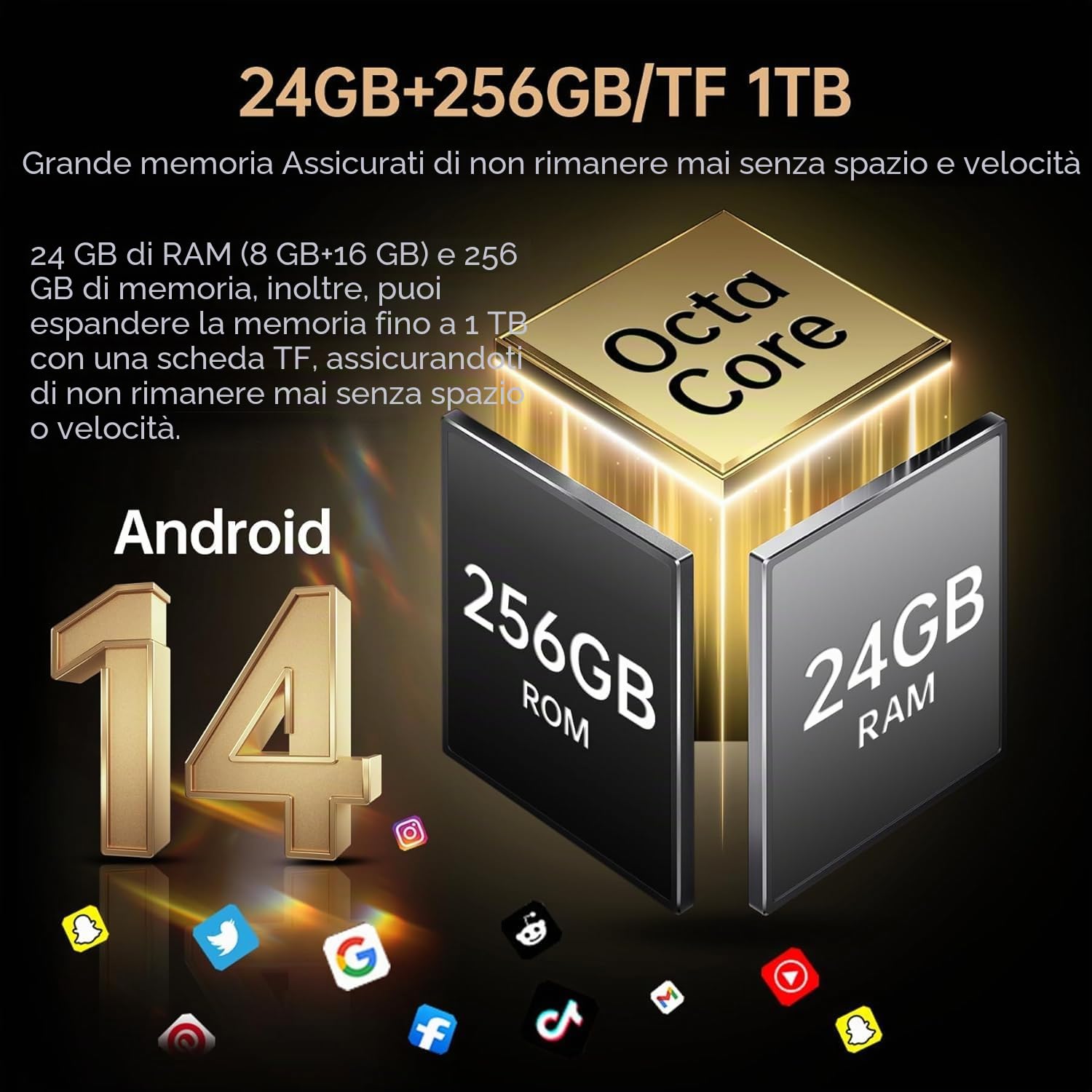 FOSSiBOT F112 Pro -24GB+256GB/1TB 5G Rugged Smartphone, 6.88" FHD 120Hz Display, MTK Dimensity 6300+ Telefono Indistruttibile, 50MP AI Camera, 7150mAh, Android 14 cellulare, 5G Dual SIM, IP68/IP69K